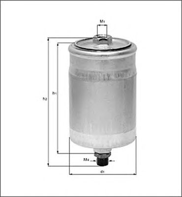 MAGNETI MARELLI 154078460900 -  Топливный фильтр